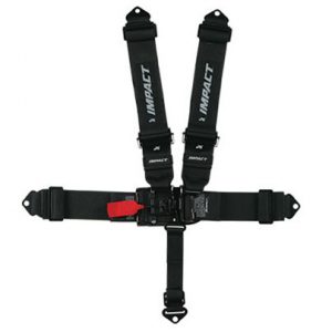 Impact 16.1 Racer Series Integrated Latch & Link Restraints - 3inch x 3inch - Individual Shoulders - 5-Point